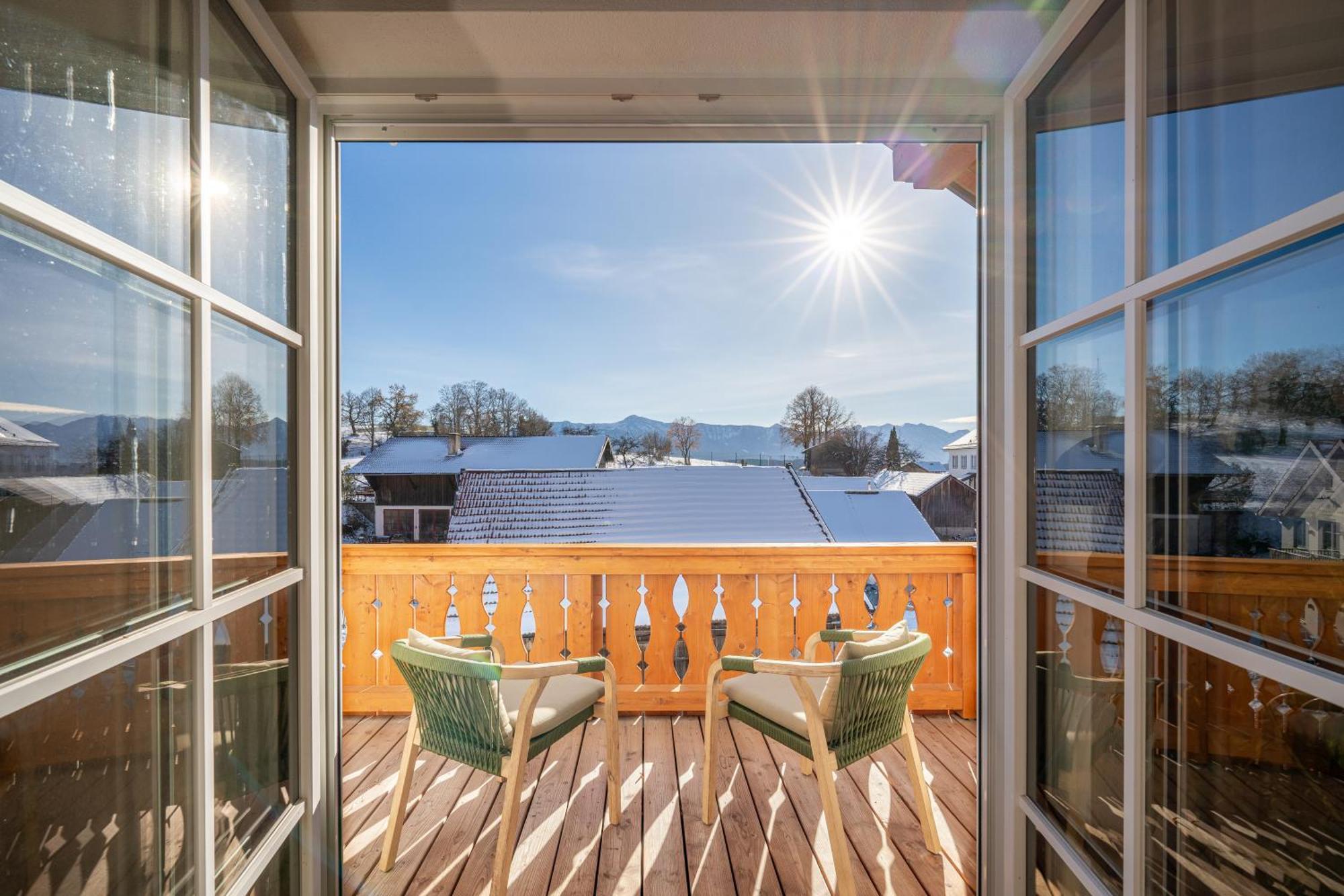 Liboria I Traumhafte Ferienwohnung In Aidling Am Riegsee Mit Atemberaubendem Blick Auf Die Majestaetische Zugspitze! Eksteriør billede